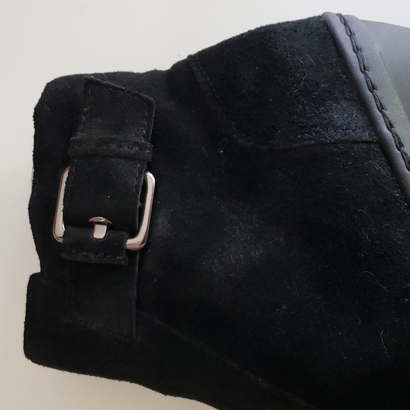 Strictly Comfort Ashley Black Suede Ankle Boot New in Box Size 9.5 - Picture 7 of 8